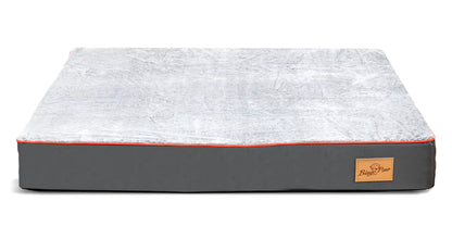 Large Orthopedic Dog Bed Kennel Memory Foam Waterproof Pet Bed with Removable Washable Cover Nonskid Bottom Joint Relief